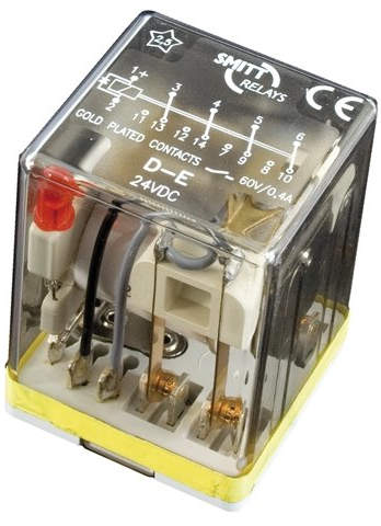 Relays with Gold Flashed Silver Contacts 